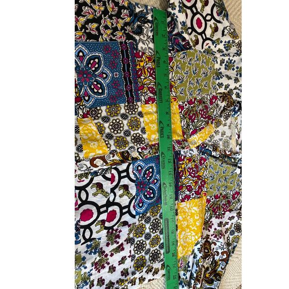 For The Republic Tunic Top Blouse Women Size 1X Art Classic Colorful BOHO - Picture 6 of 7